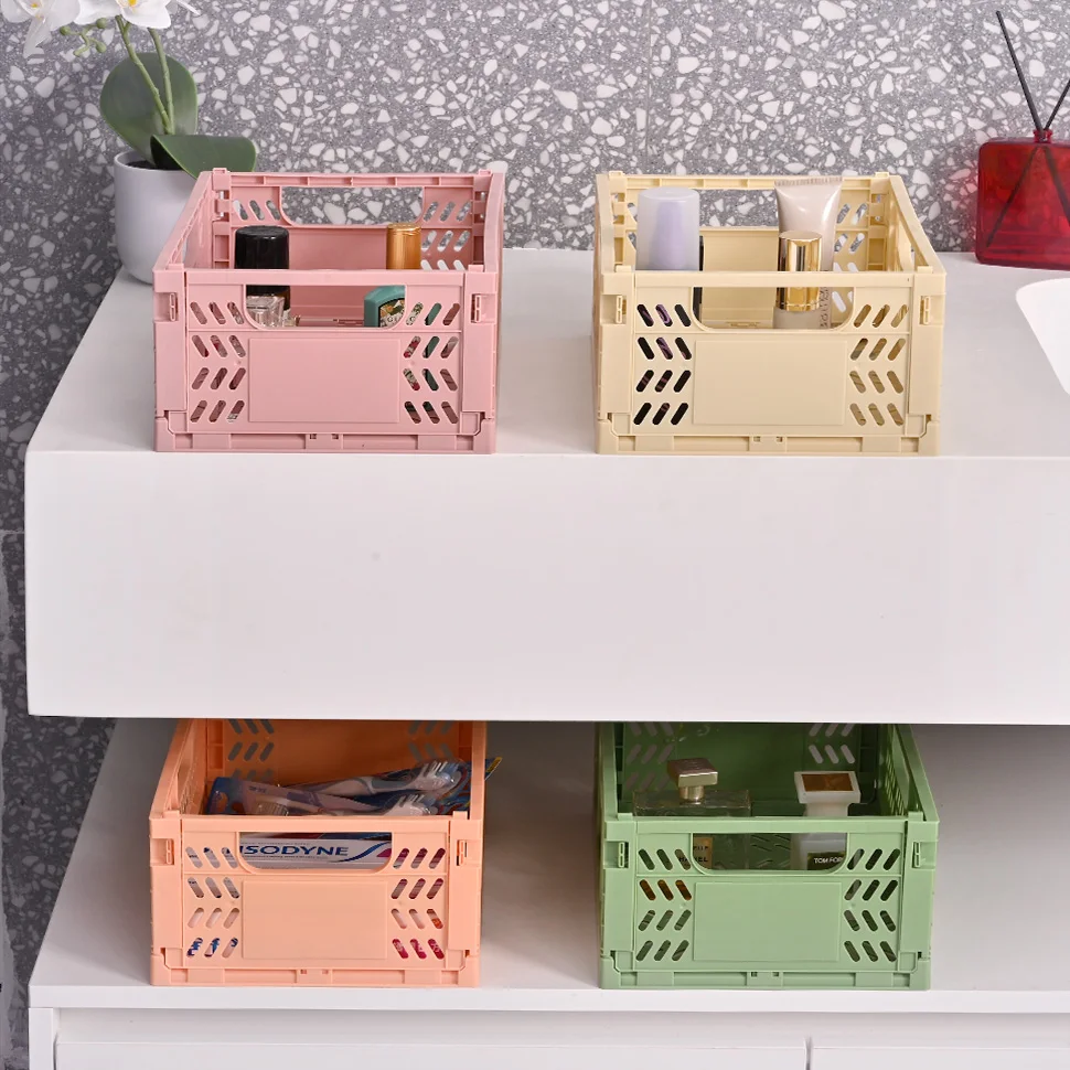 EASYSTORA™ Medium Foldable Plastic Storage Basket
