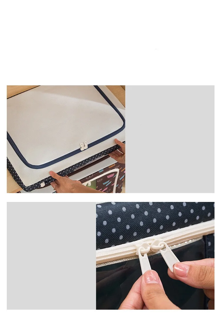 Foldable Clothes Storage Box ( 66 Liter & Multi Design)