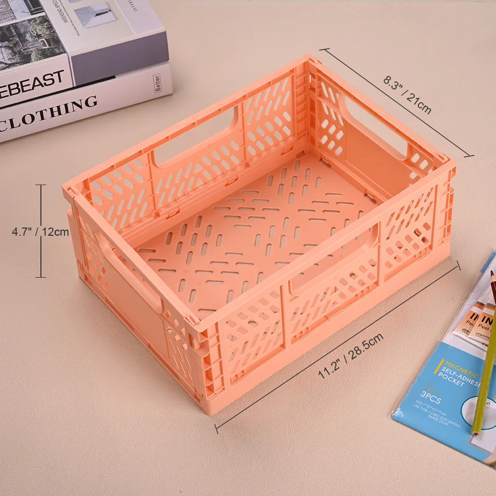 EASYSTORA™ Medium Foldable Plastic Storage Basket