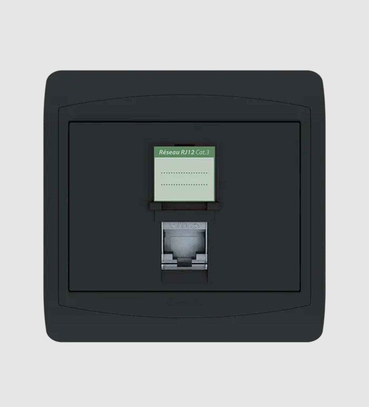Prise RJ12 CAT.3 + Obturateur