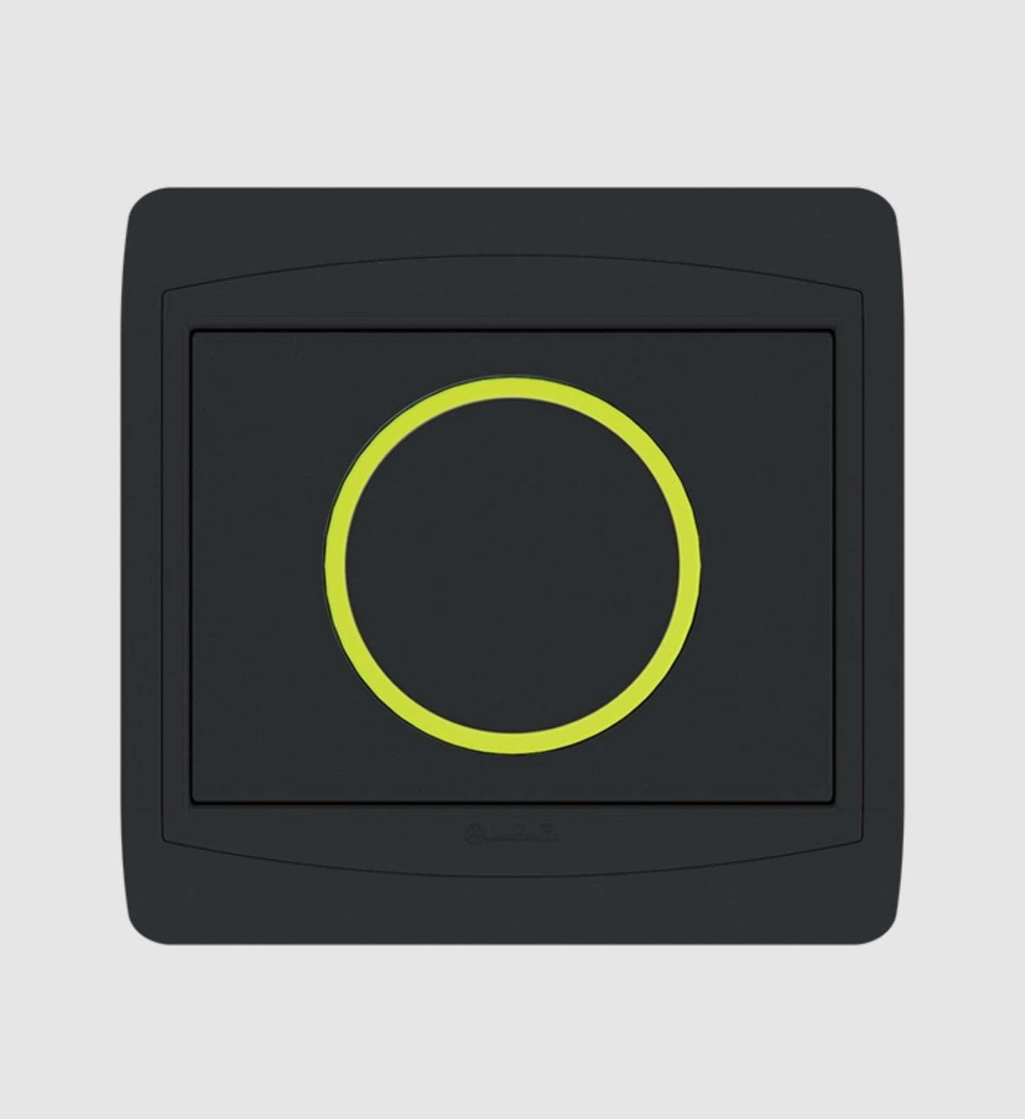 Poussoir Rond Lumineux LED