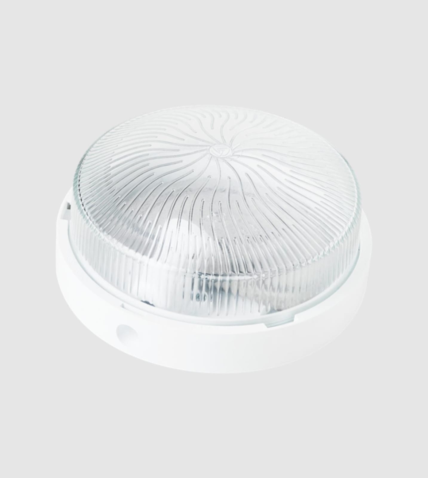 Hublot rond à diffuseur en verre
