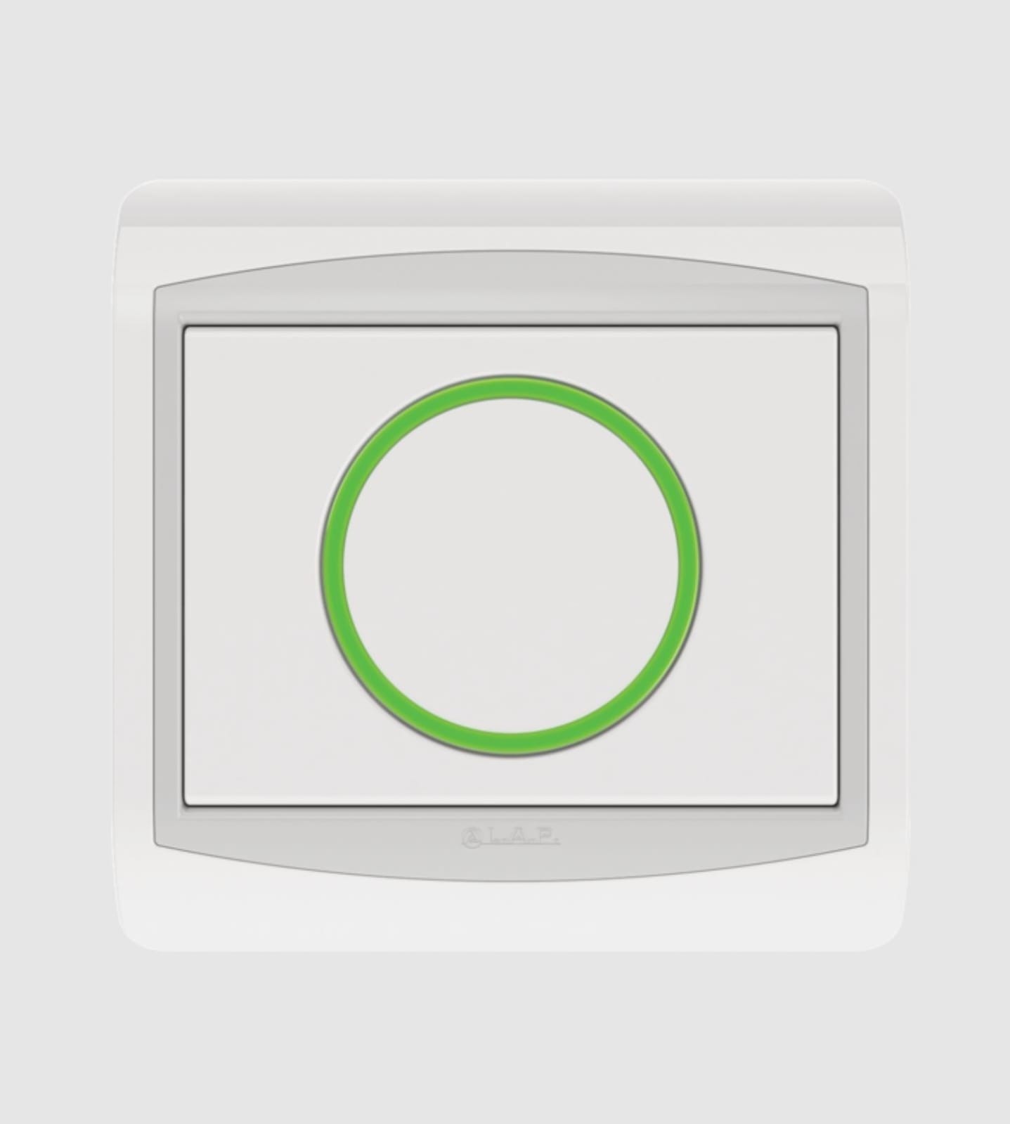 Poussoir Rond Lumineux LED