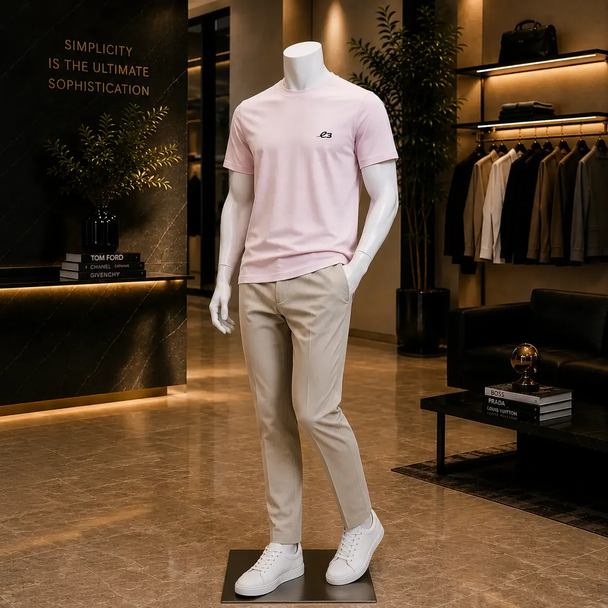 T-Shirt Emora Classique – Rose