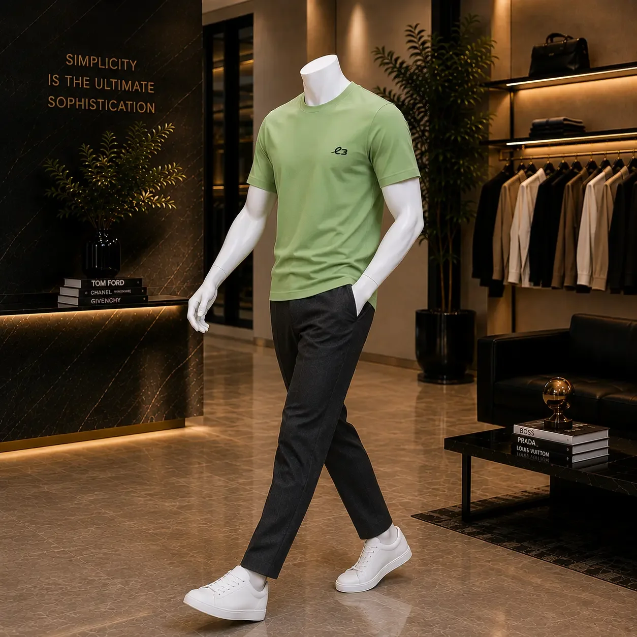 T-Shirt Emora Classique – Vert