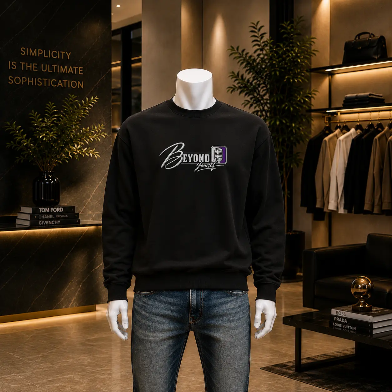 Sweat-shirt–dépassez vos limites