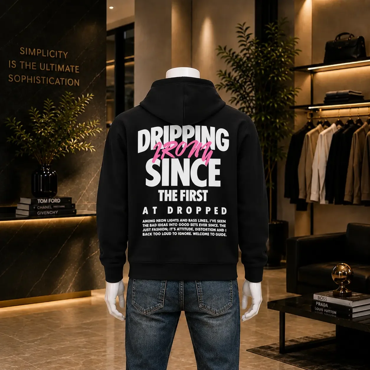 Hoodie Oversize – Dripping From