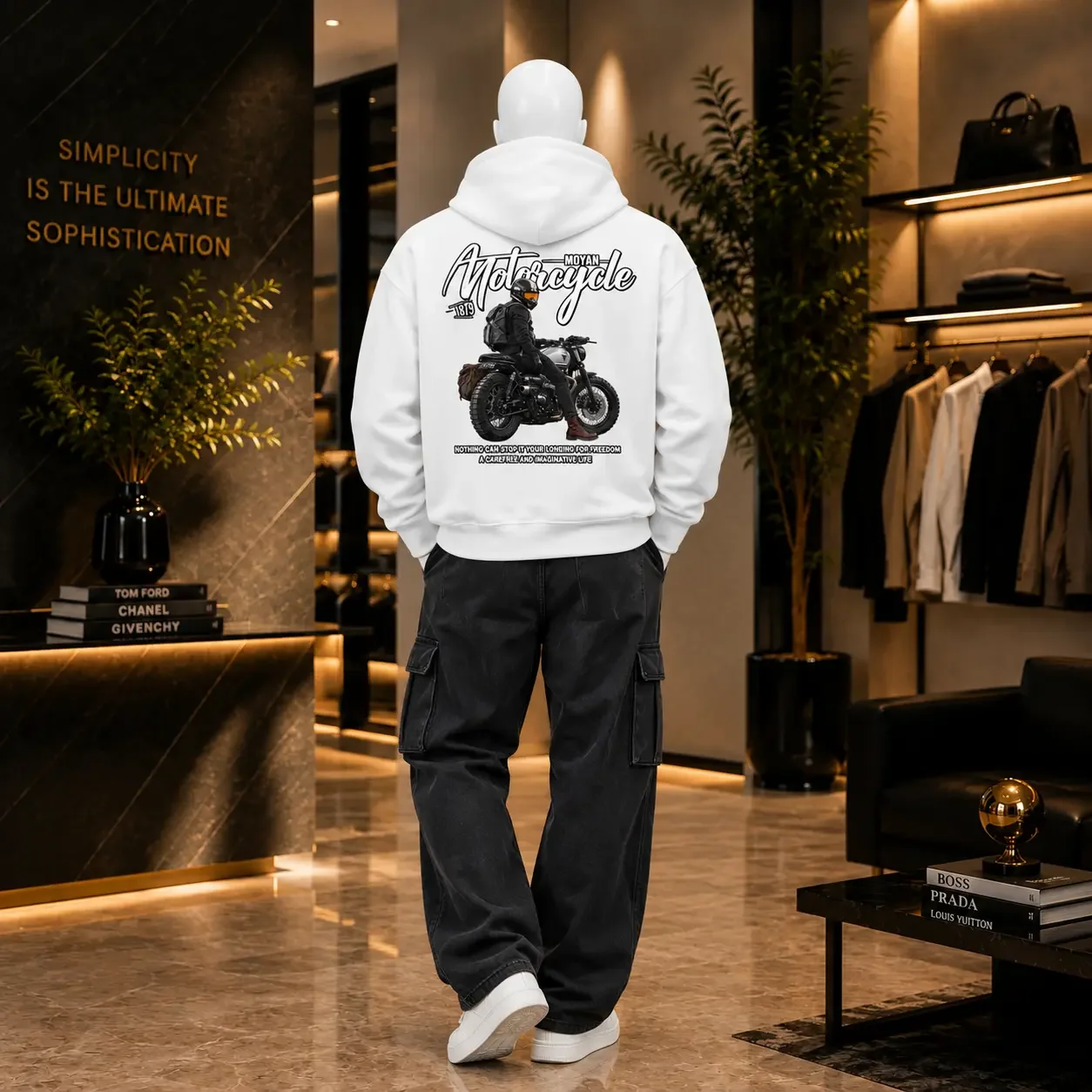 Oversize Hoodie – Motorcycle