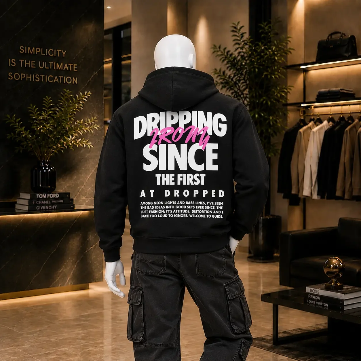 Hoodie Oversize – Dripping From