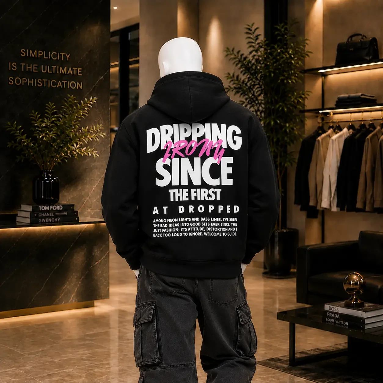 Hoodie Oversize – Dripping From