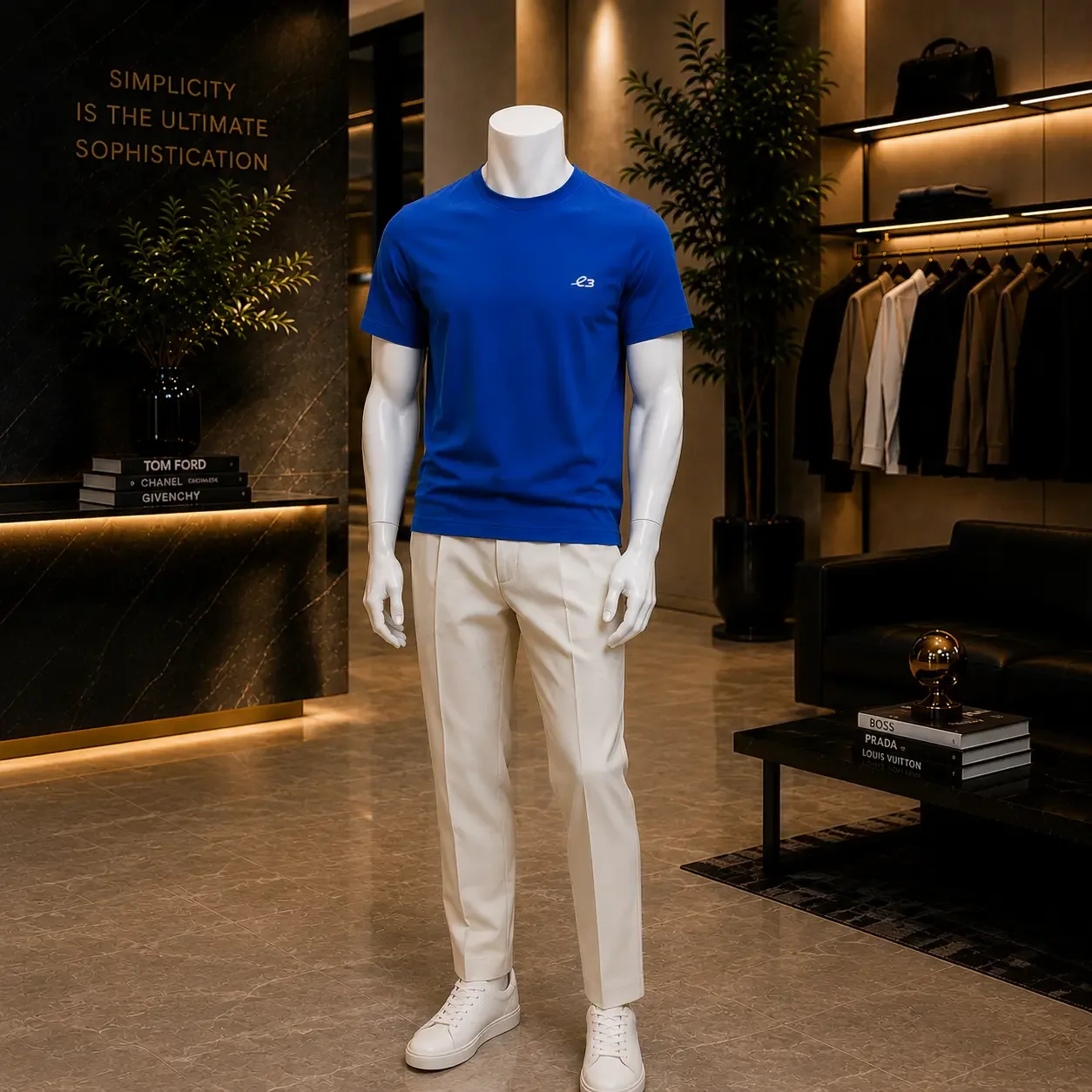 T-Shirt Emora Classic – Bleu