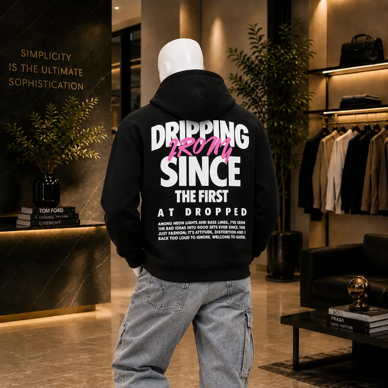 Hoodie Oversize – Dripping From