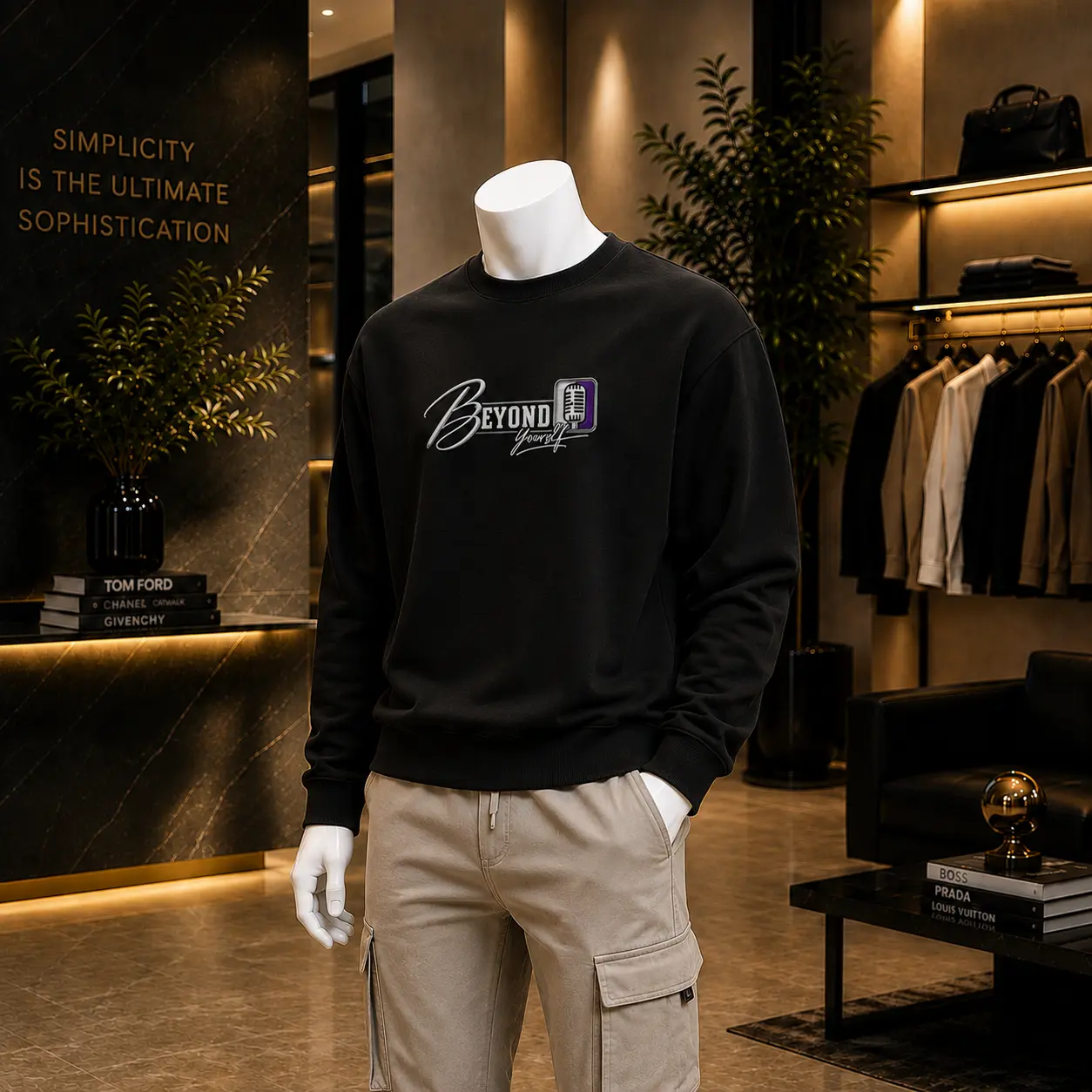 Sweat-shirt–dépassez vos limites