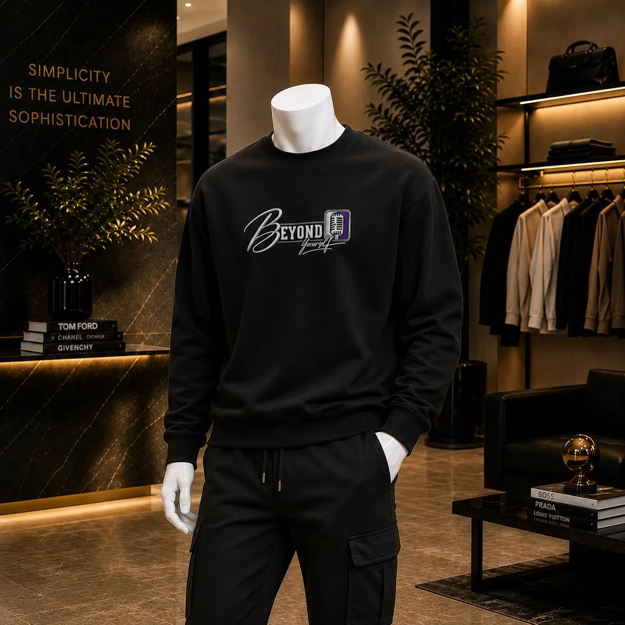 Sweat-shirt–dépassez vos limites