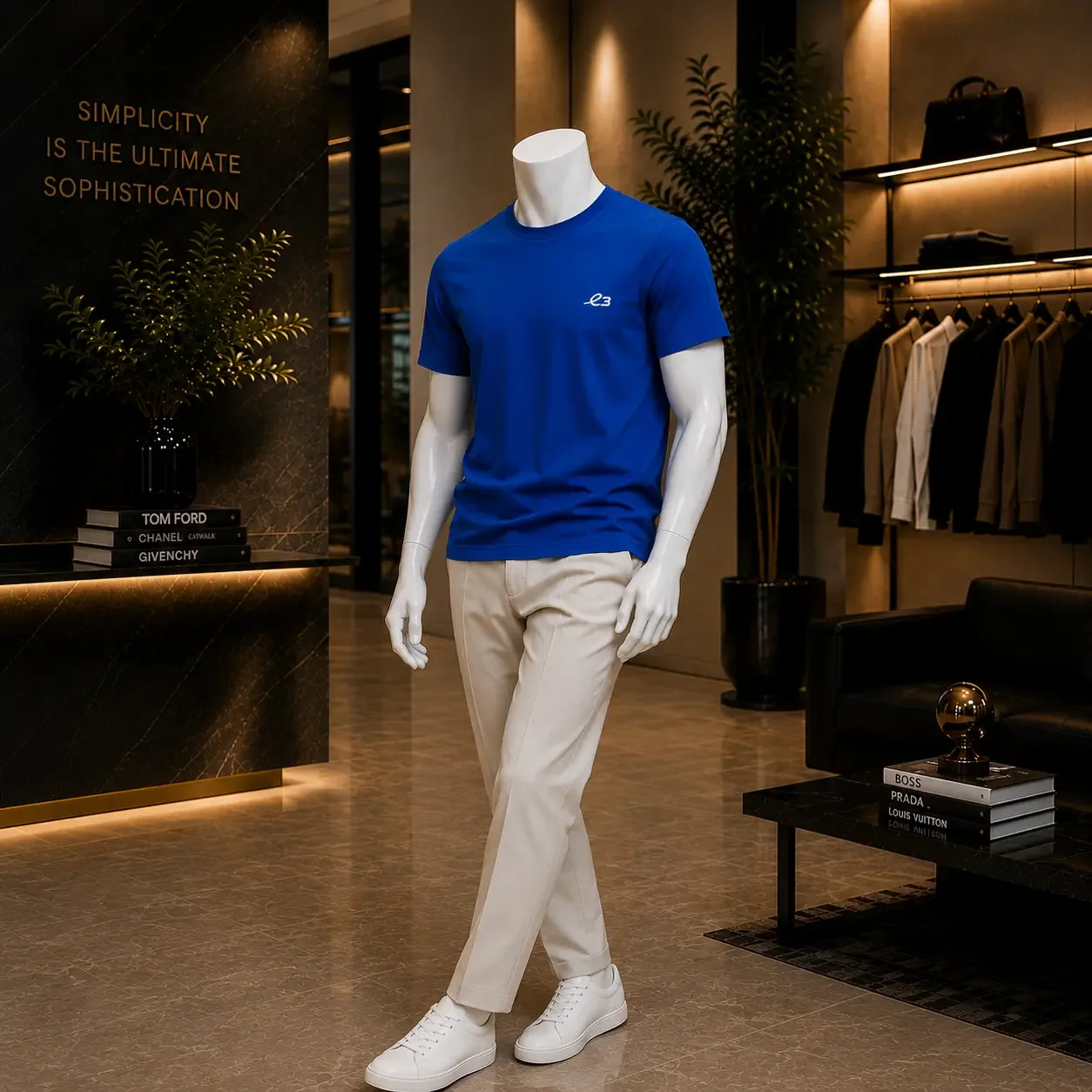 T-Shirt Emora Classic – Bleu
