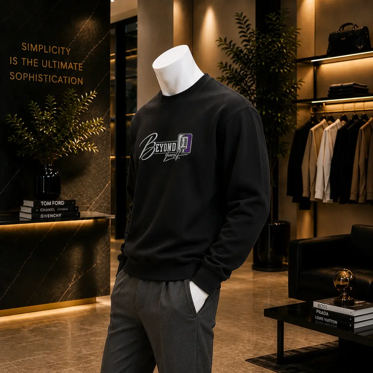 Sweat-shirt–dépassez vos limites