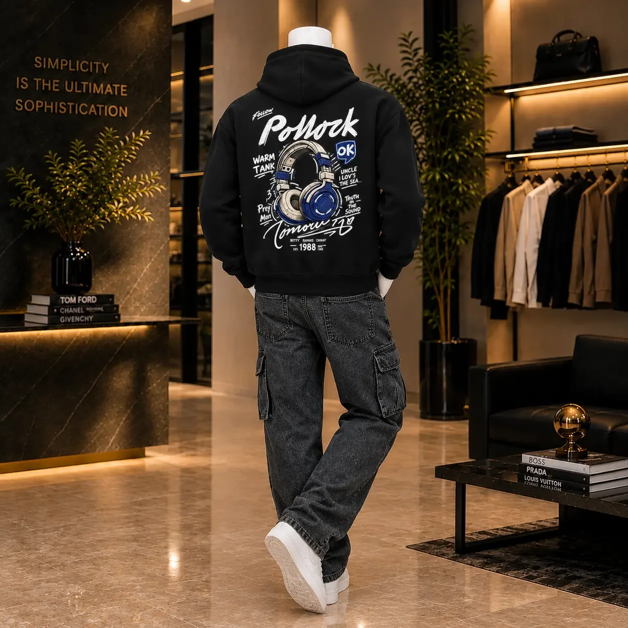 Oversize Hoodie – Music Style