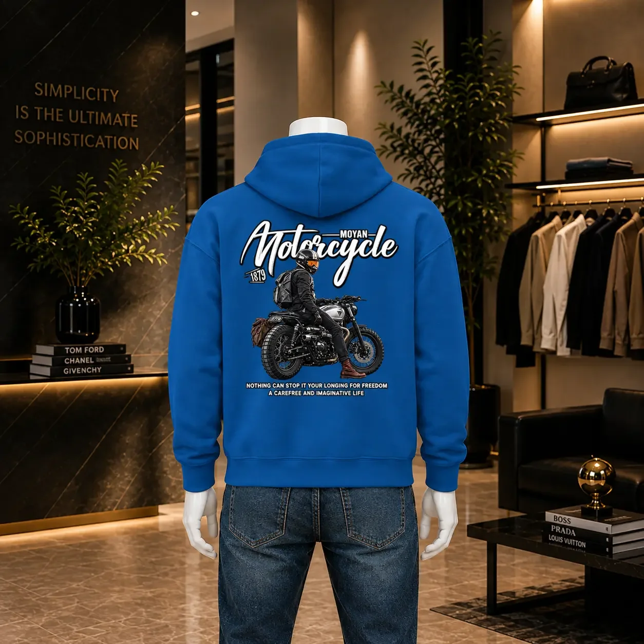 Oversize Hoodie – Motorcycle