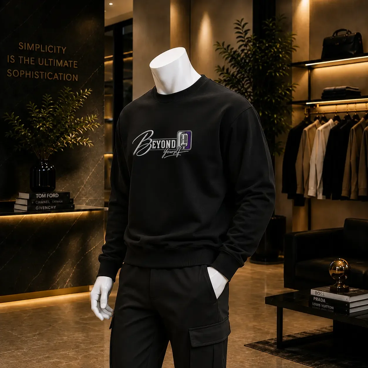 Sweat-shirt–dépassez vos limites