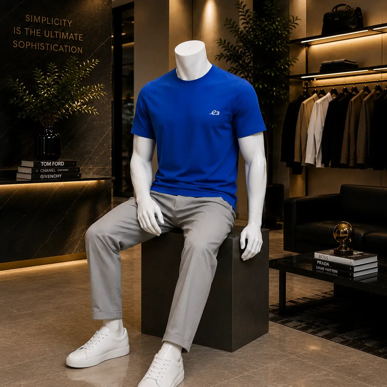 T-Shirt Emora Classic – Bleu