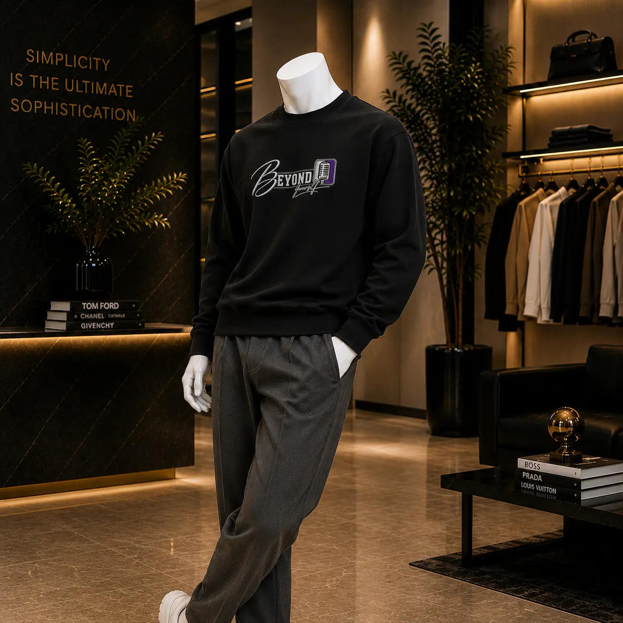 Sweat-shirt–dépassez vos limites