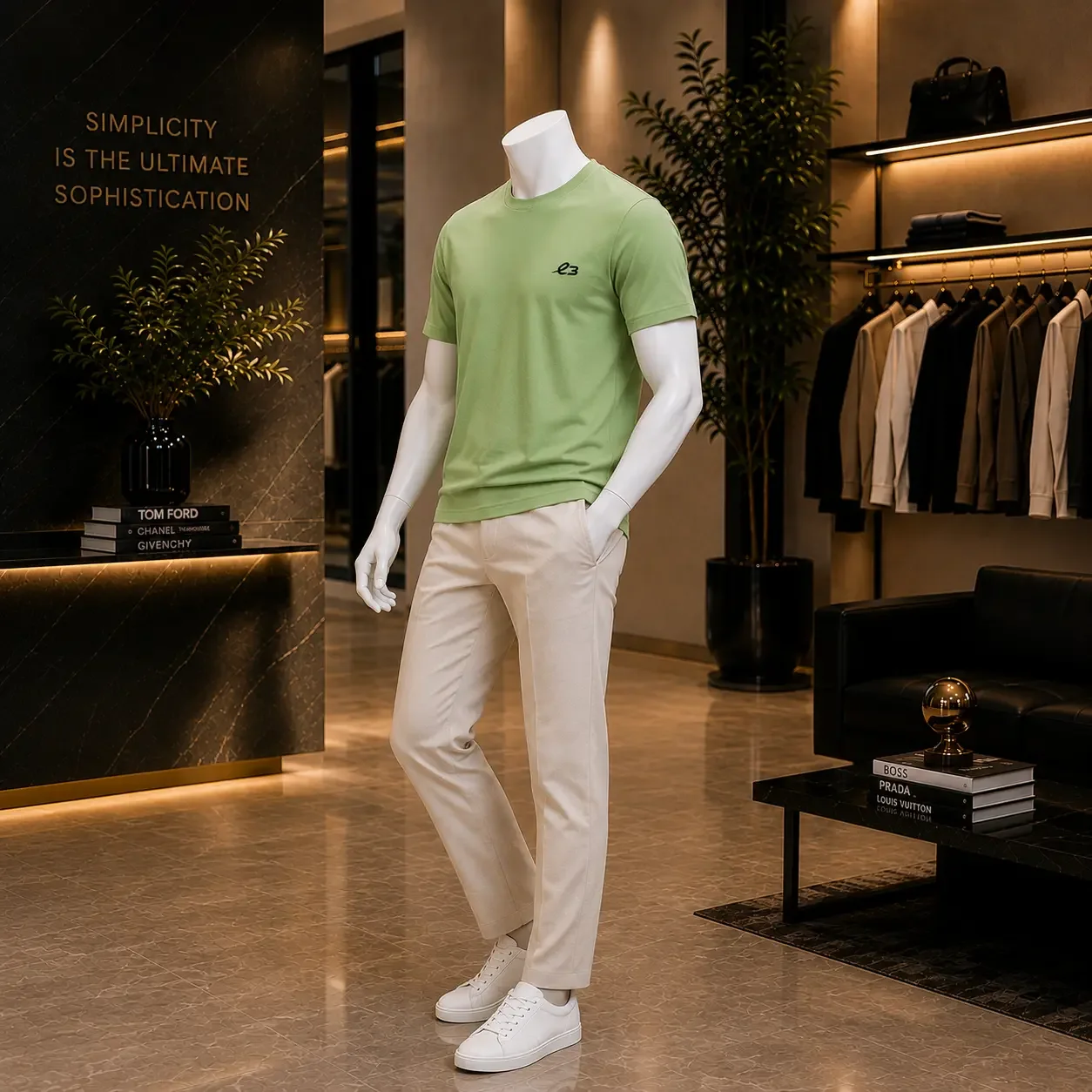 T-Shirt Emora Classique – Vert