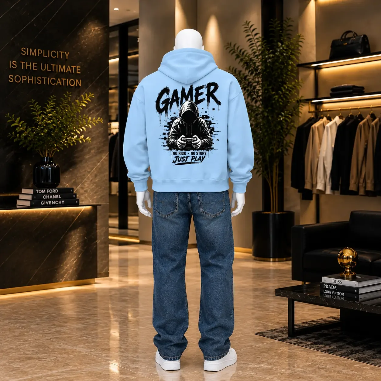 Oversize Hoodie Premium – Gamer