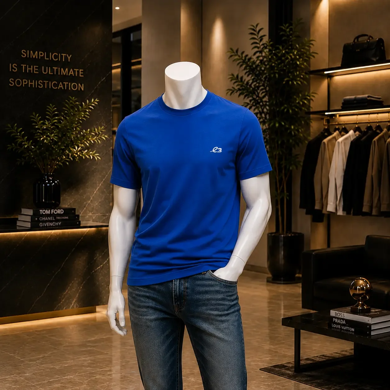 T-Shirt Emora Classic – Bleu