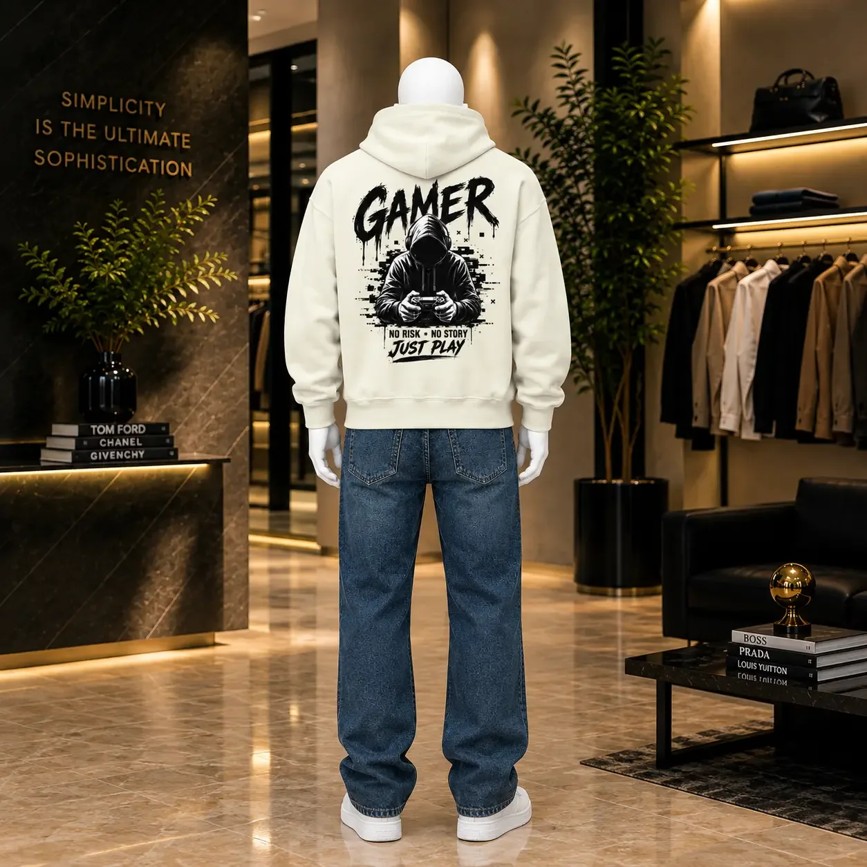 Oversize Hoodie Premium – Gamer