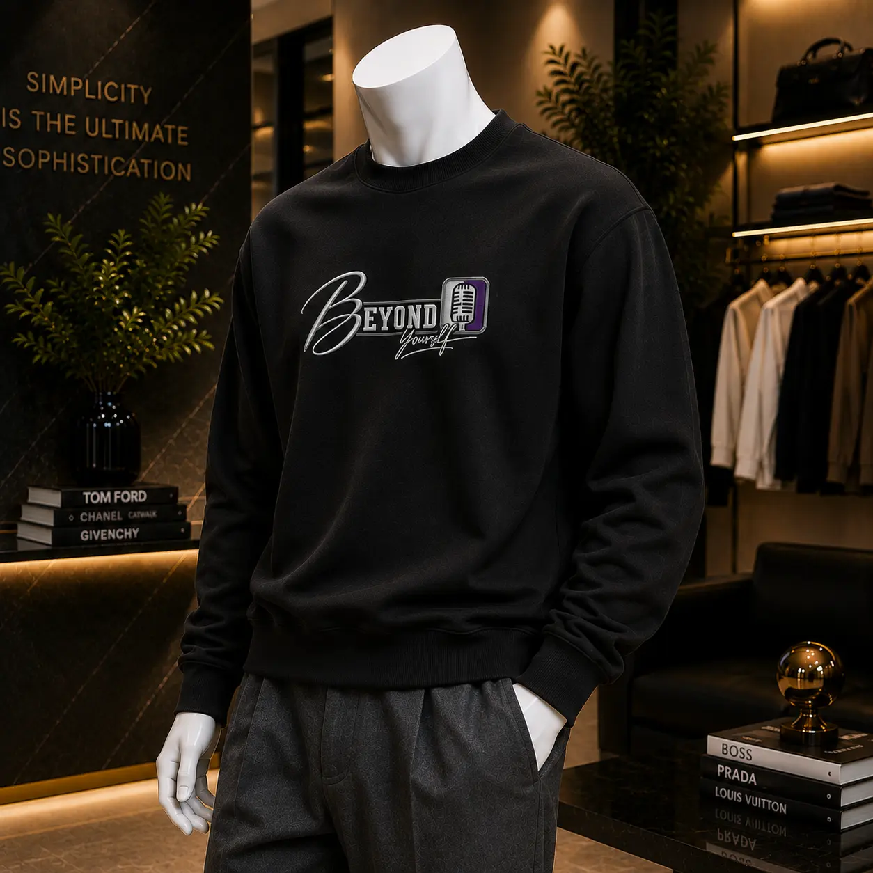 Sweat-shirt–dépassez vos limites