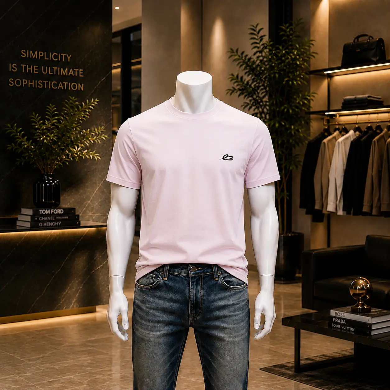 T-Shirt Emora Classique – Rose