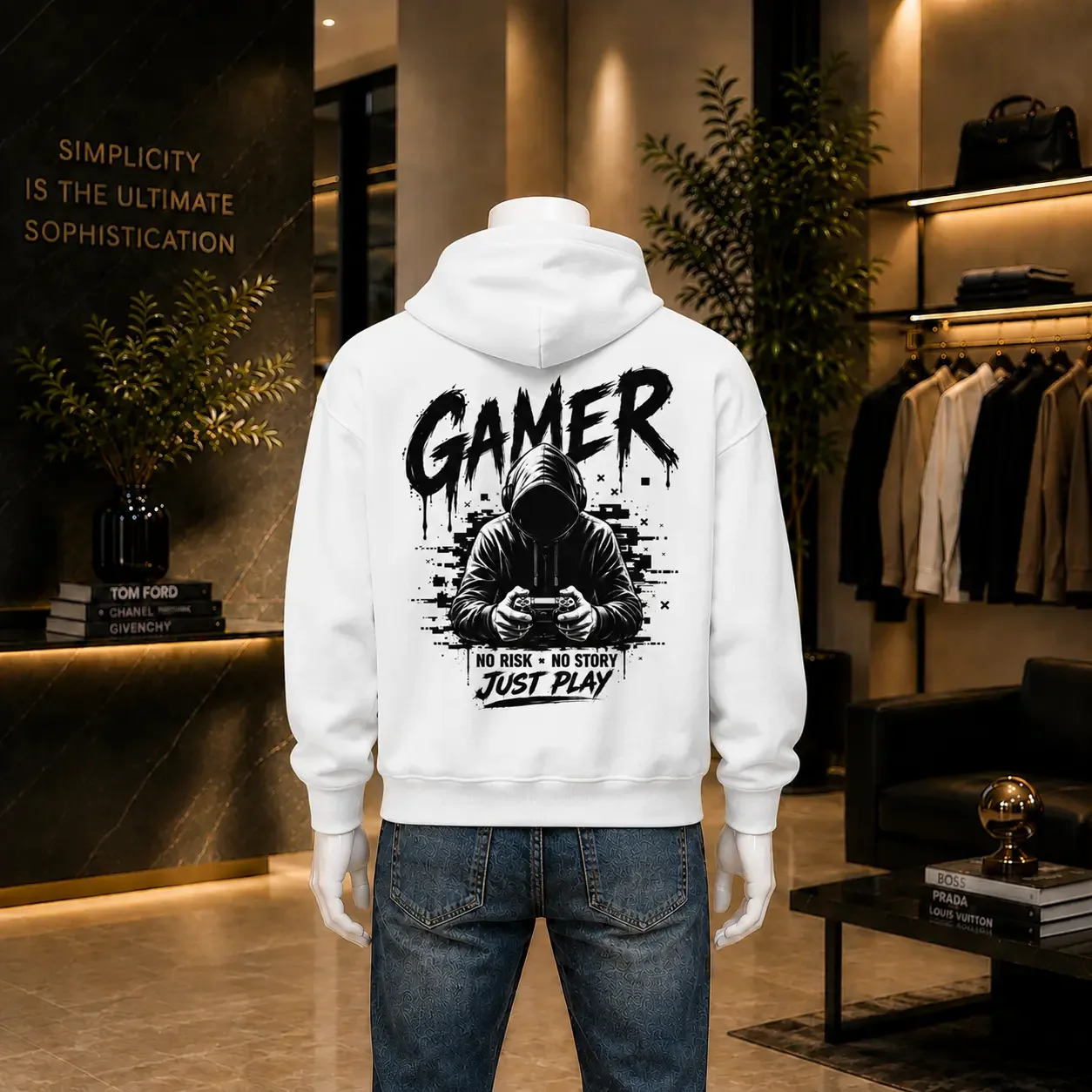 Oversize Hoodie Premium – Gamer
