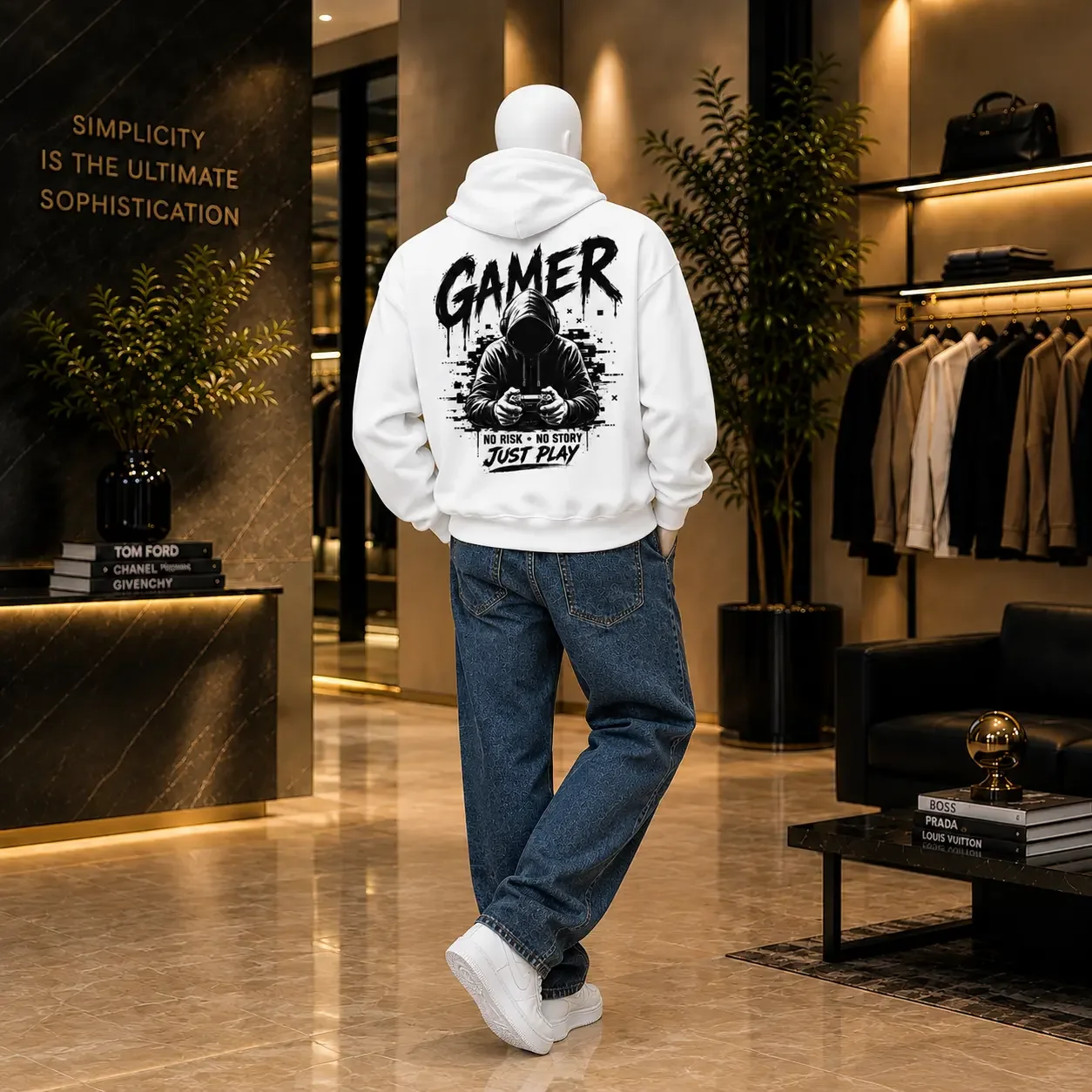 Oversize Hoodie Premium – Gamer