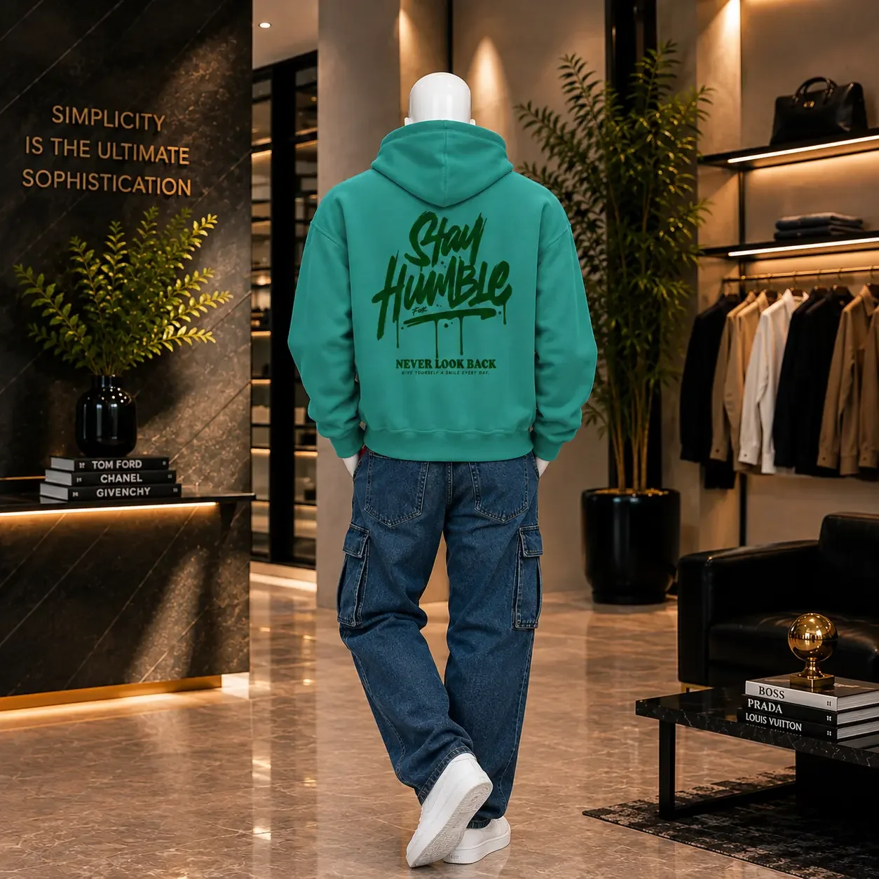 Oversize Hoodie – Humble