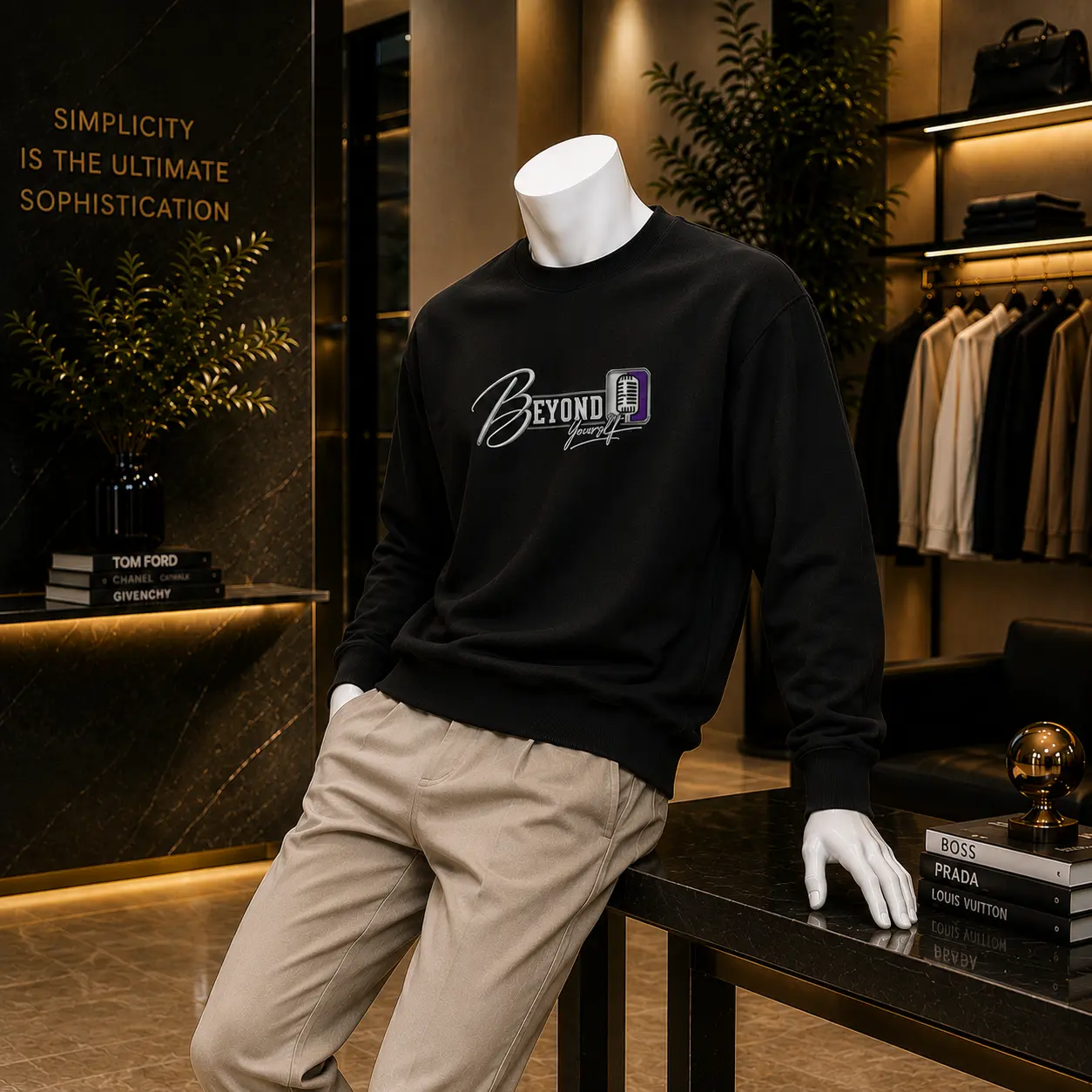 Sweat-shirt–dépassez vos limites