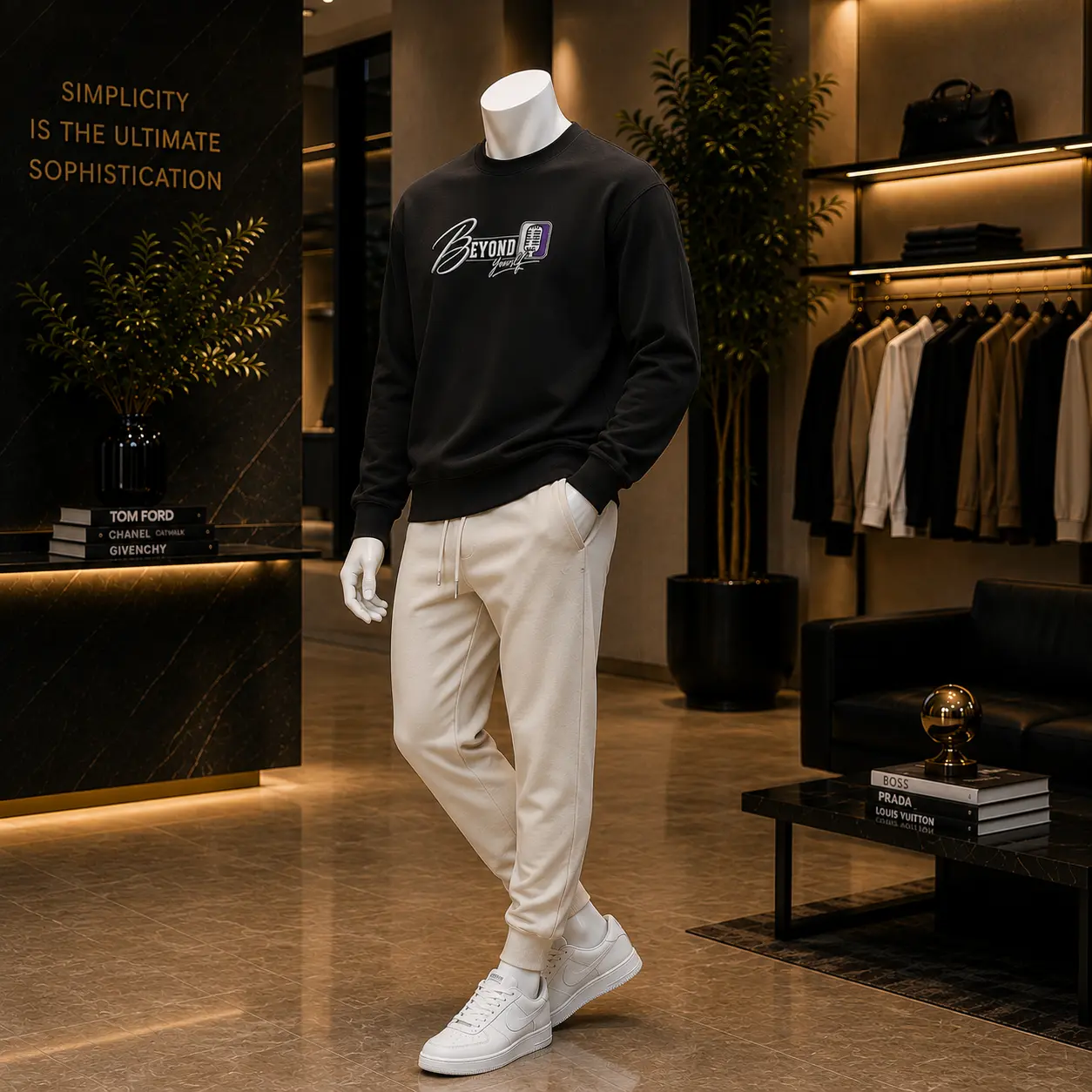 Sweat-shirt–dépassez vos limites