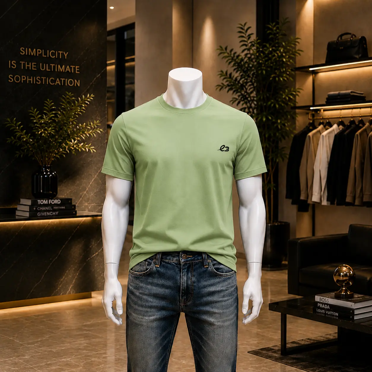 T-Shirt Emora Classique – Vert