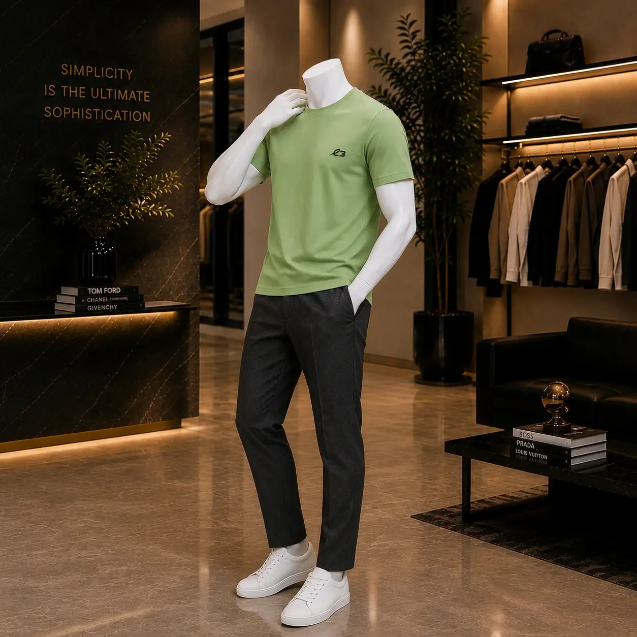 T-Shirt Emora Classique – Vert