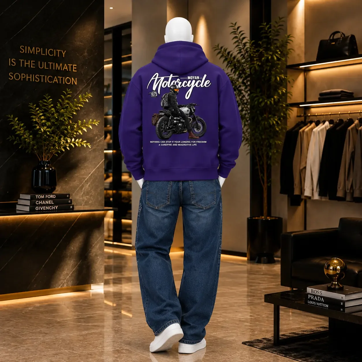 Oversize Hoodie – Motorcycle