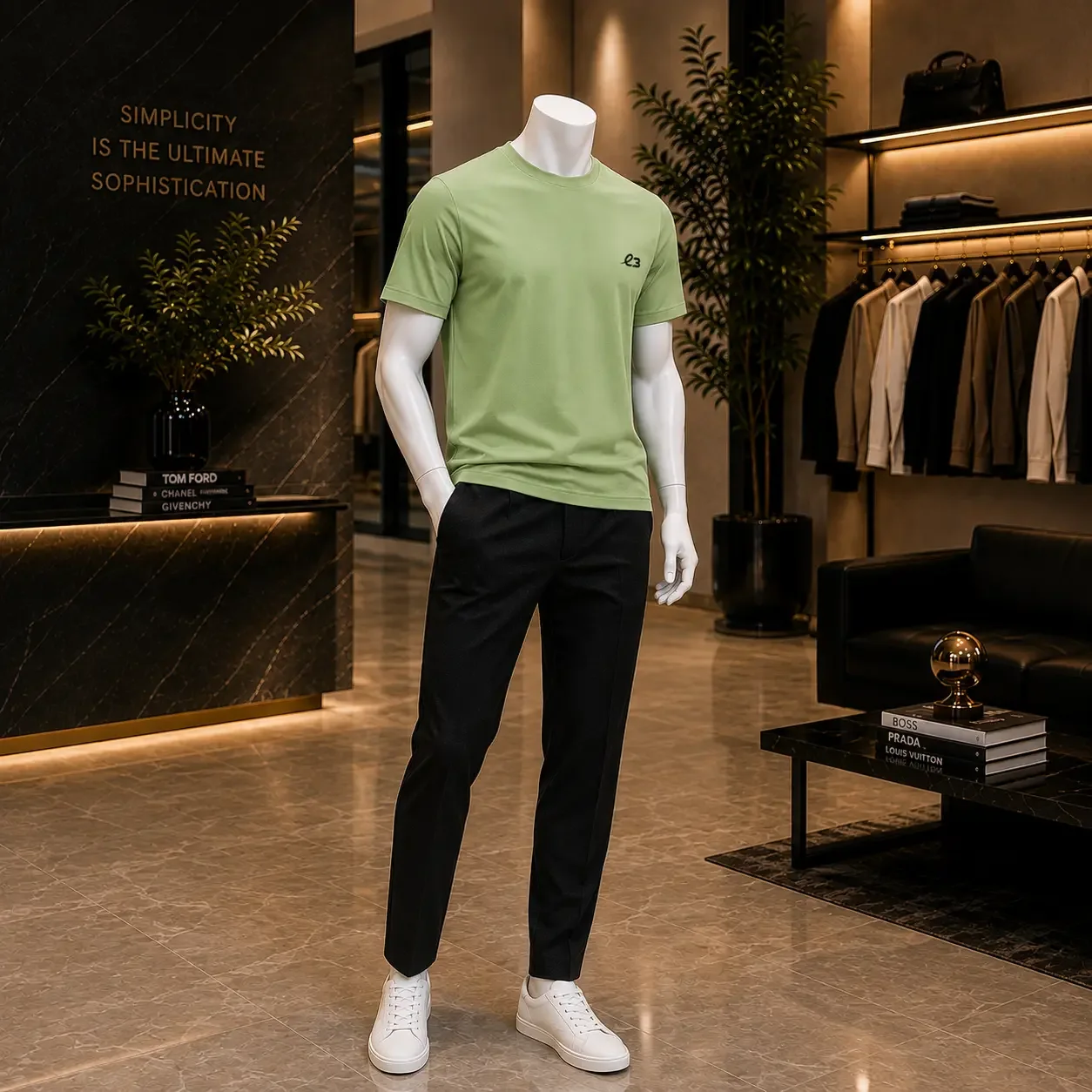 T-Shirt Emora Classique – Vert