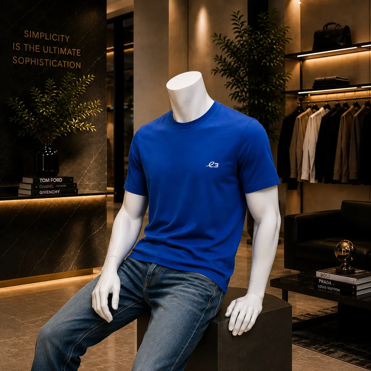 T-Shirt Emora Classic – Bleu