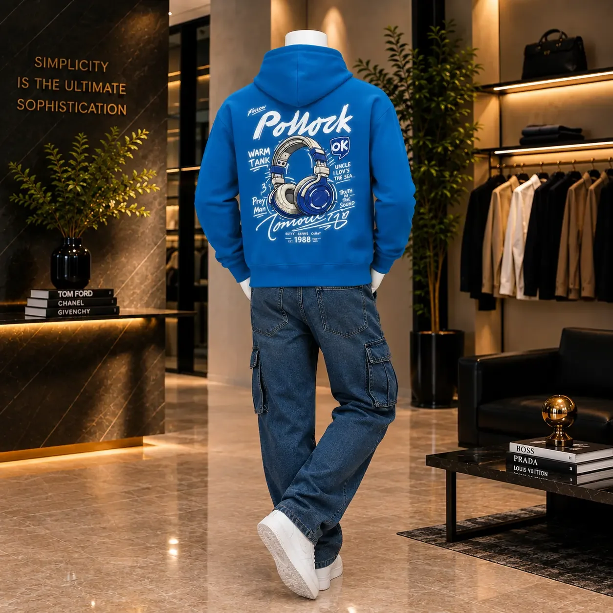 Oversize Hoodie – Music Style