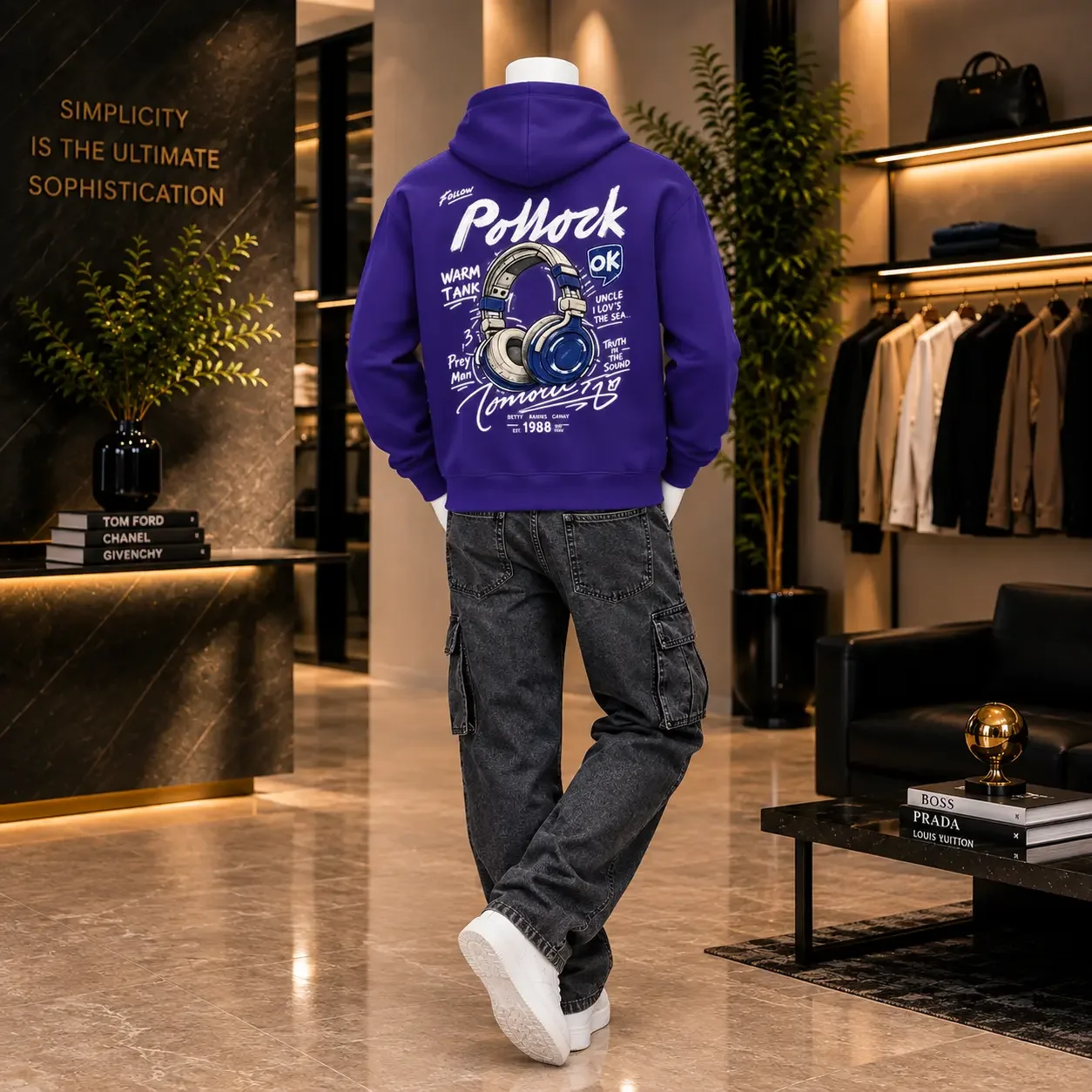 Oversize Hoodie – Music Style