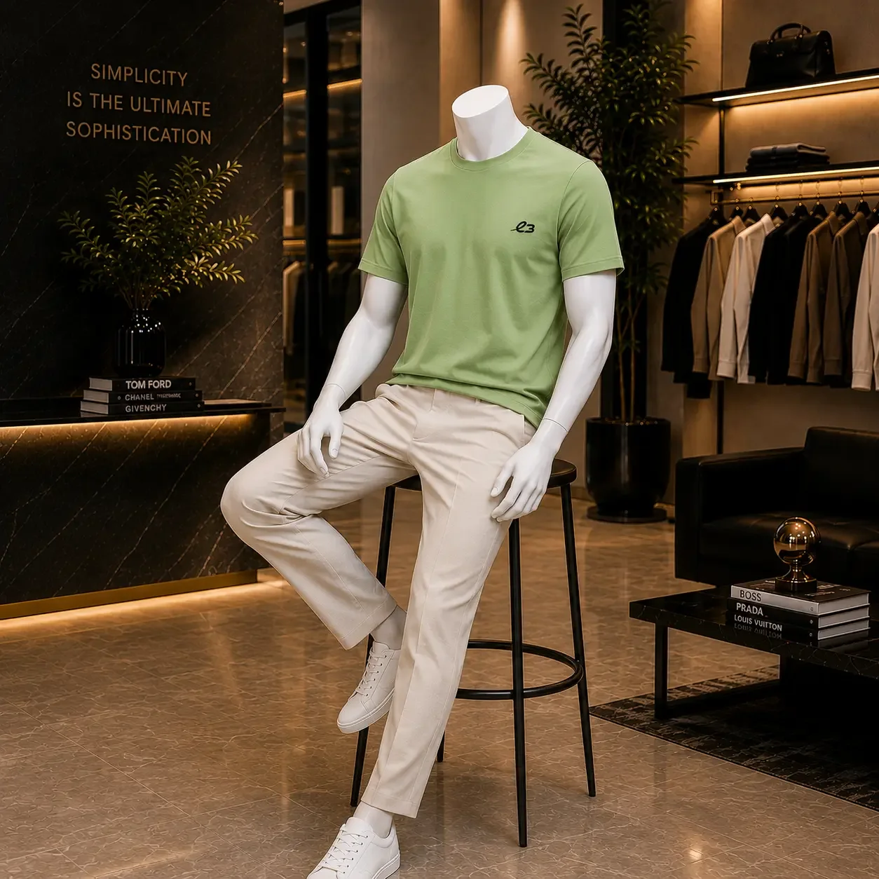 T-Shirt Emora Classique – Vert