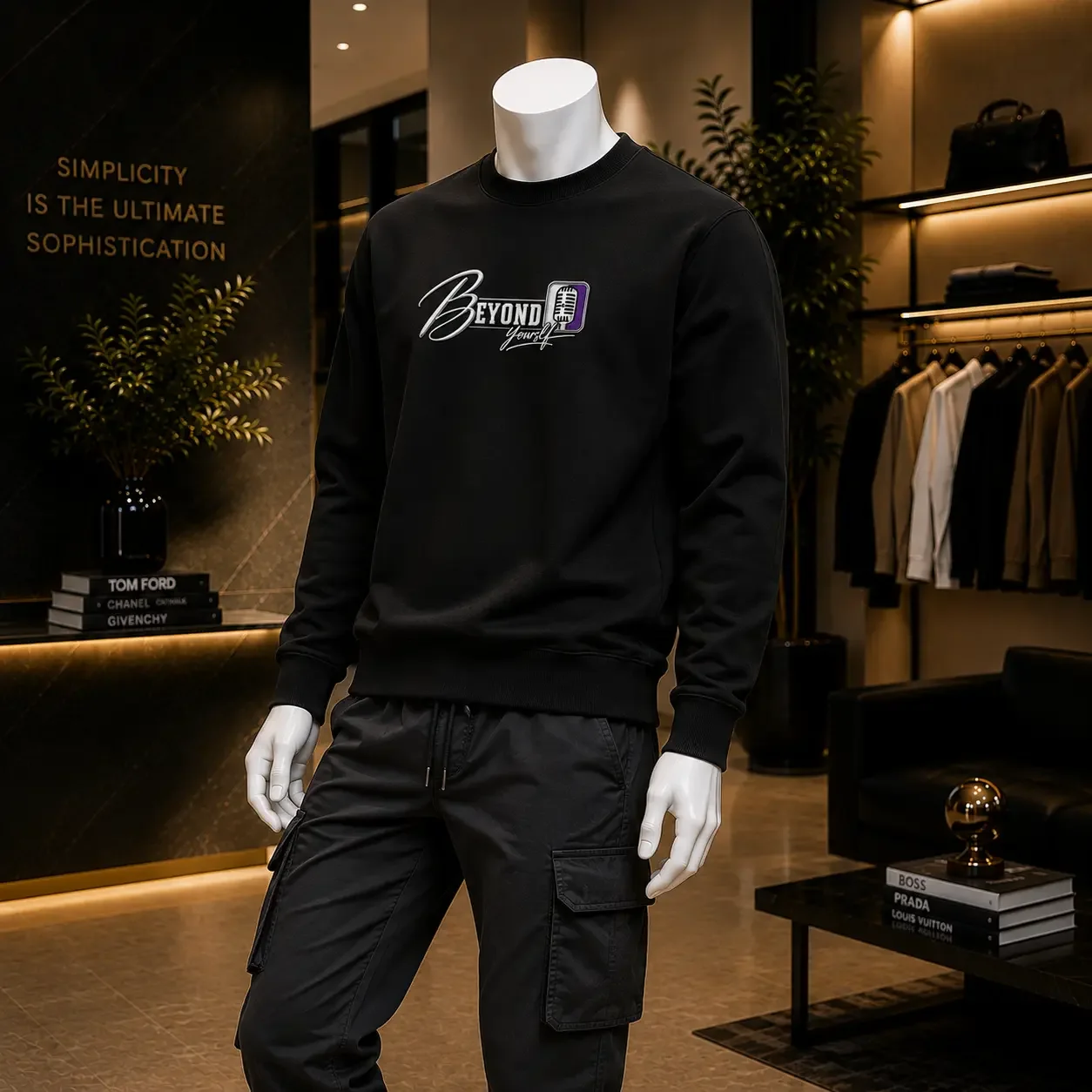 Sweat-shirt–dépassez vos limites