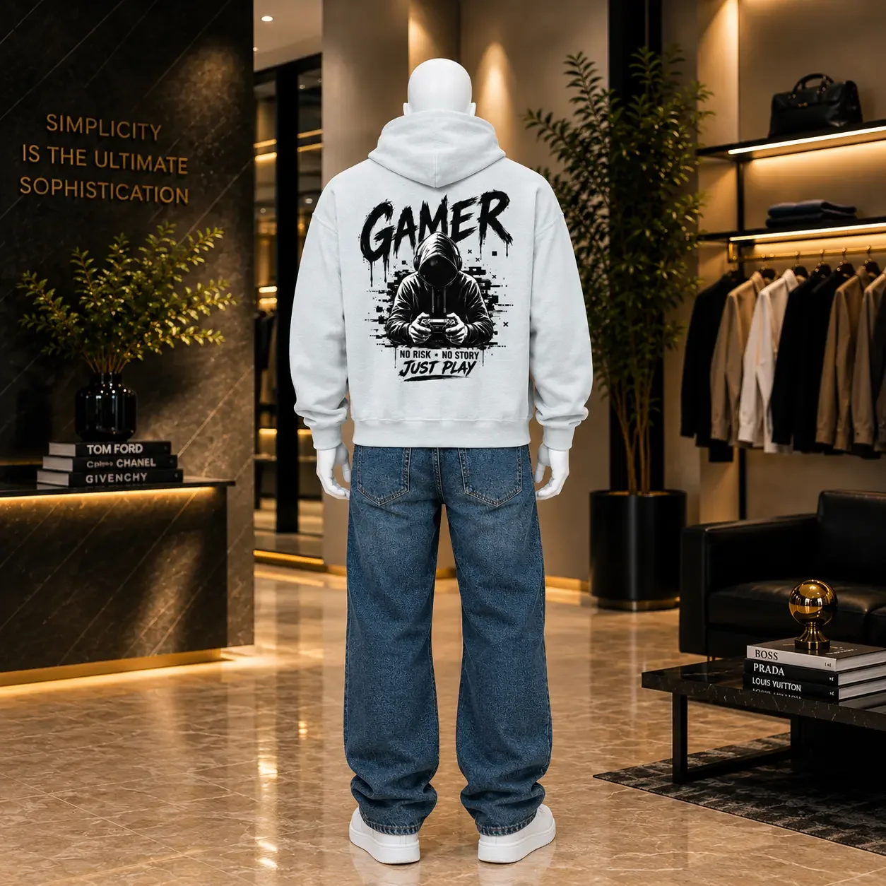 Oversize Hoodie Premium – Gamer