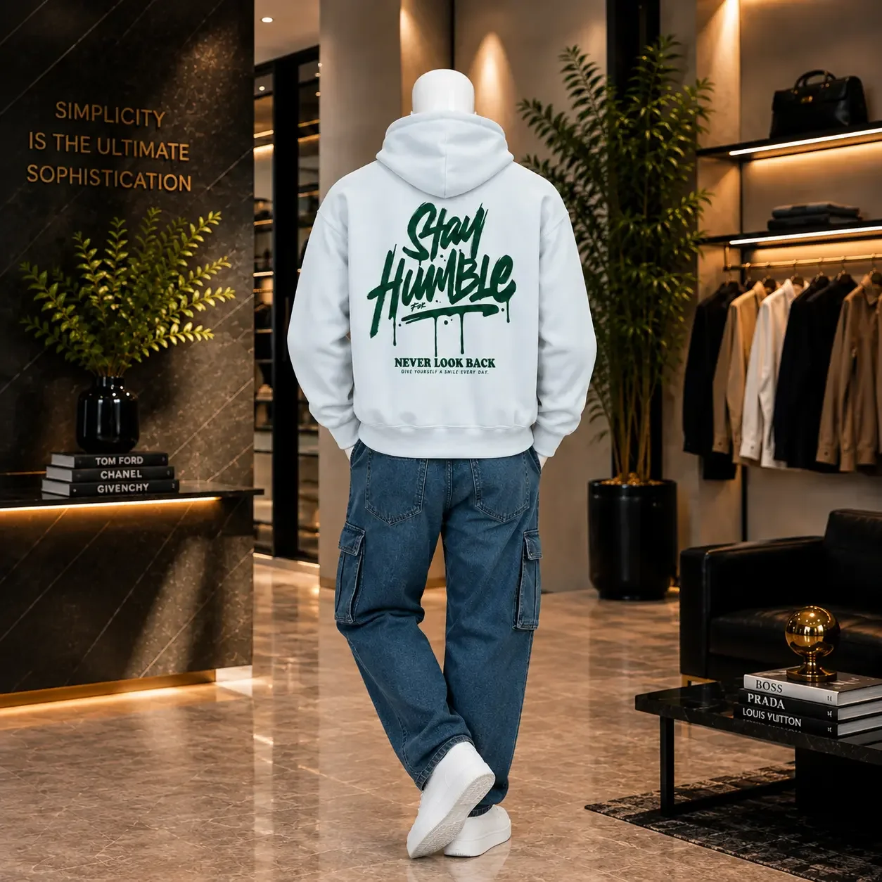 Oversize Hoodie – Humble