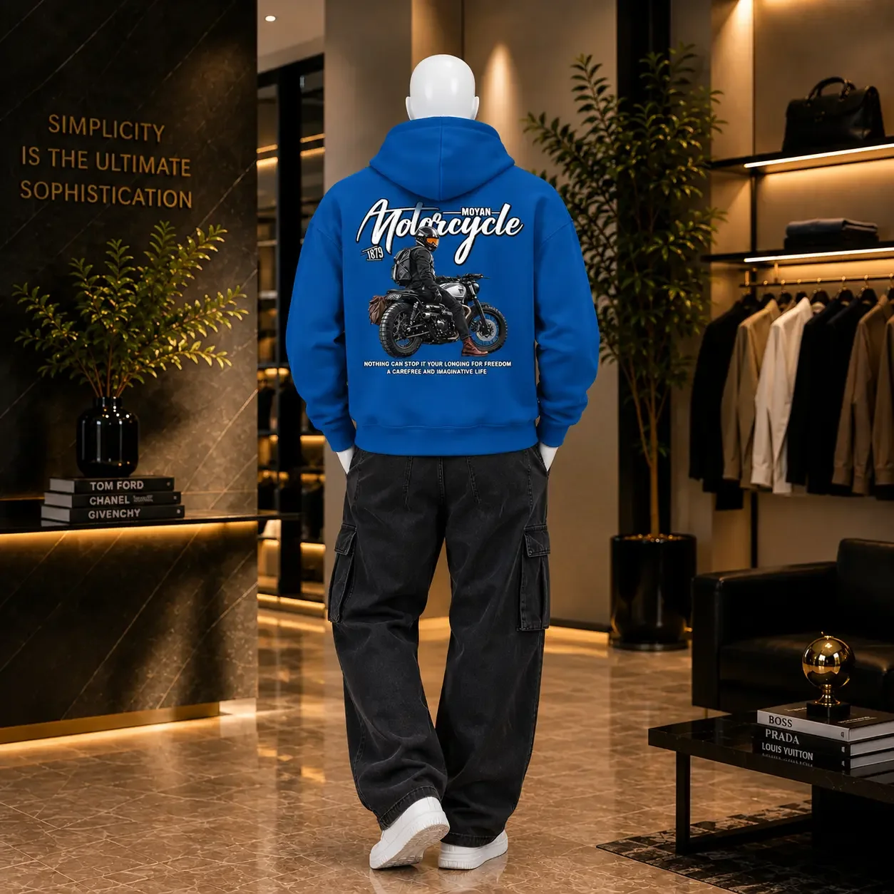 Oversize Hoodie – Motorcycle