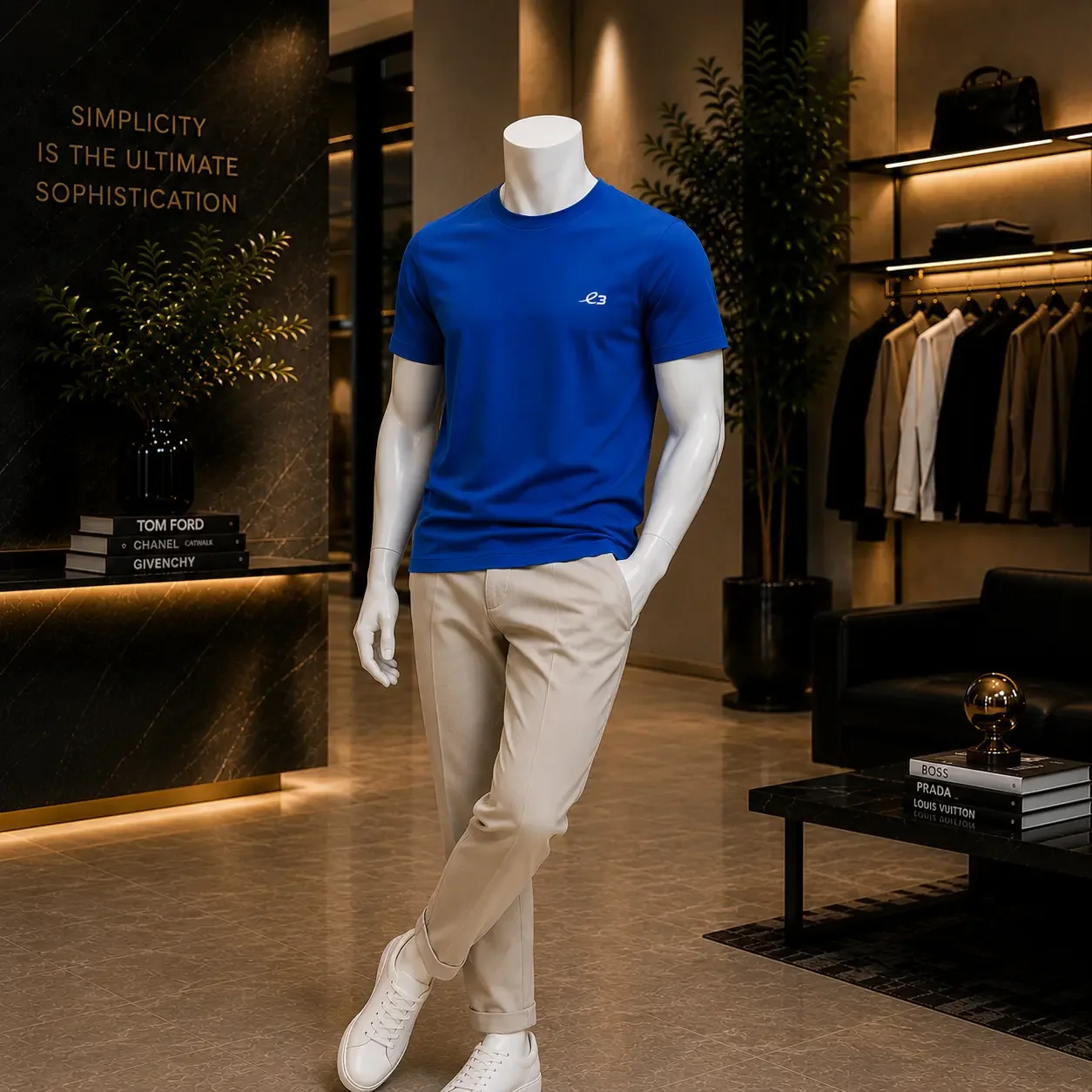 T-Shirt Emora Classic – Bleu