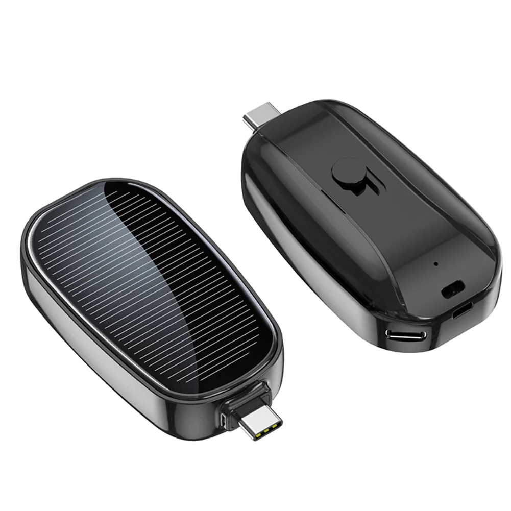 mini power bank - شاحن بطارية صغير بالطاقة الشمسية